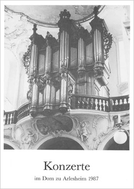 Konzerte im Dom zu Arlesheim 1987