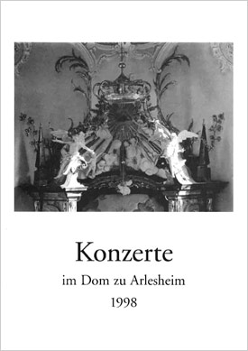Konzerte im Dom zu Arlesheim 1998