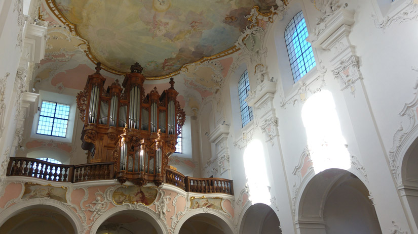 Dom zu Arlesheim mit Orgel von J. A. Silbermann