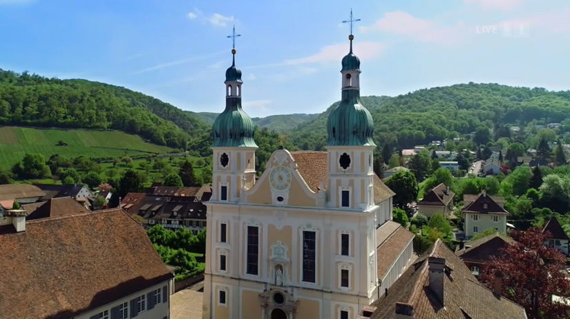 Dom und Silbermann-Orgel in Arlesheim
